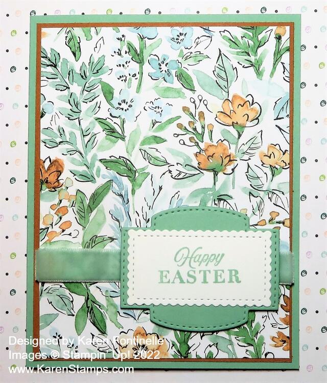 Hand-Penned Easter Card
