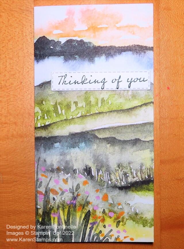 New Horizons Slimline Thinking of You Card (2)