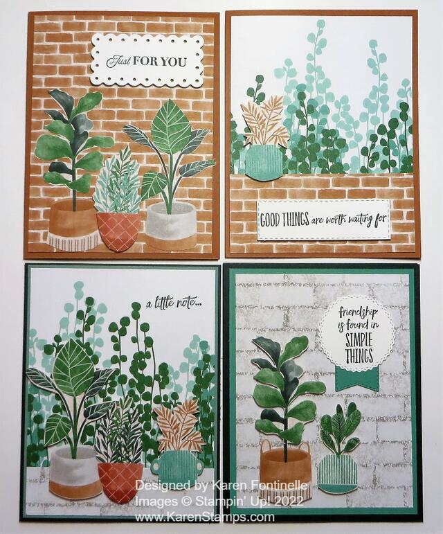 Bloom Where You Are Planted Fun Cards to Make