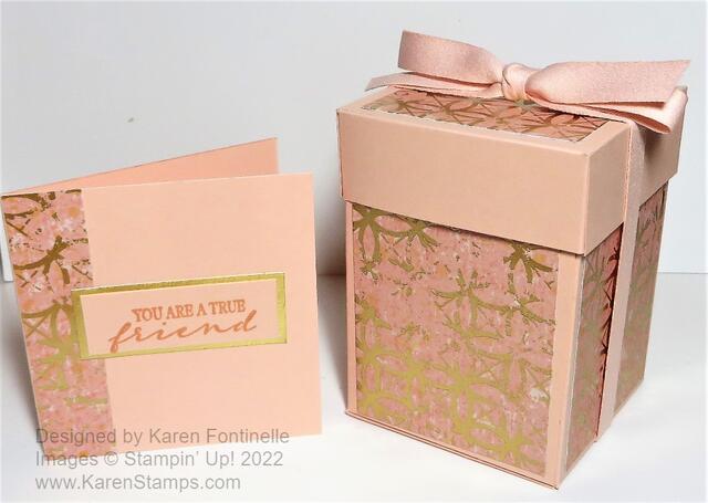 2-4-6-8 Gift Box and Card