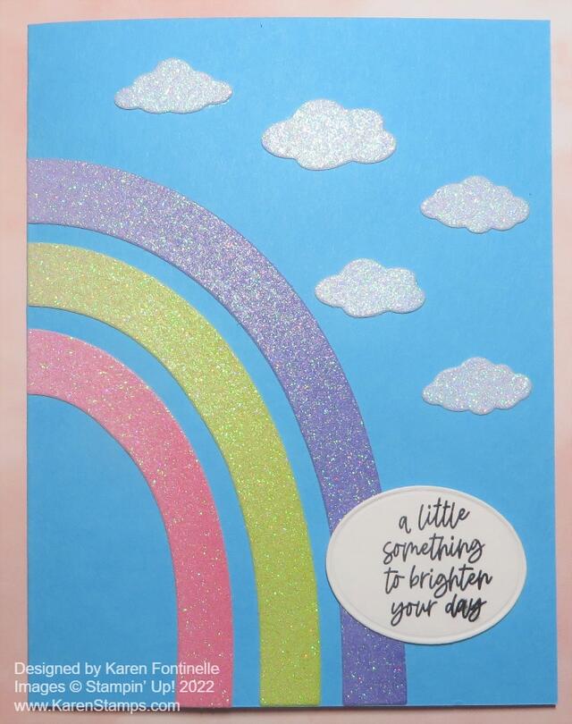 In Color Rainbow Card