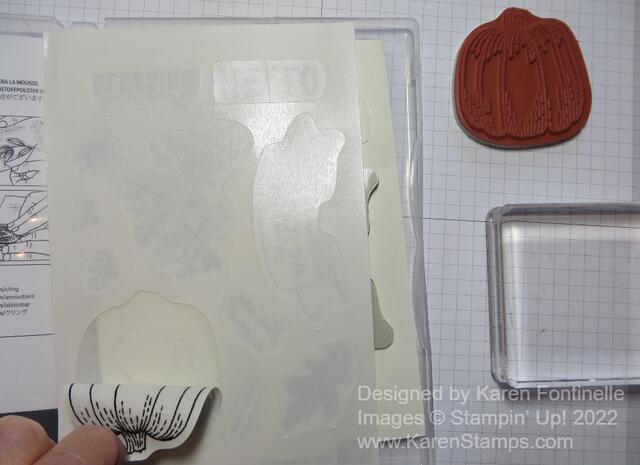 Add label to stamp