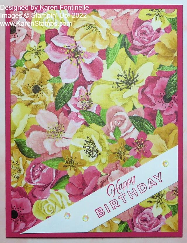 Hues of Happiness Easy Birthday Card