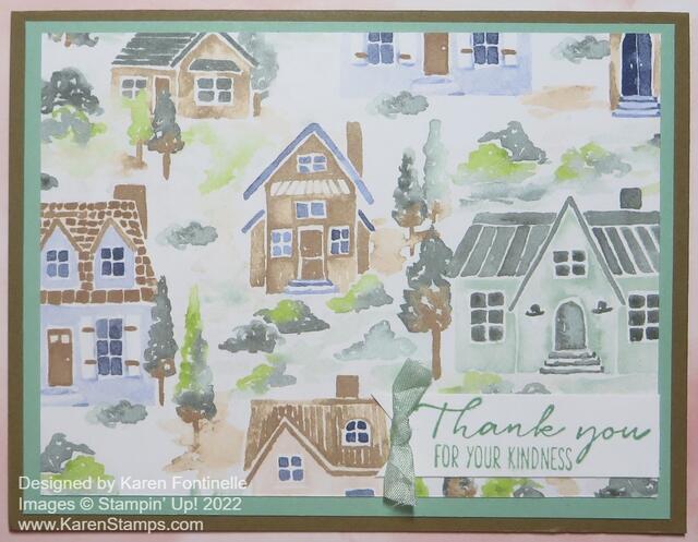 Rings of Love Cottage Thank You Card