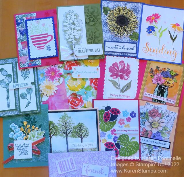 Stamp Sets and Cards on Sale