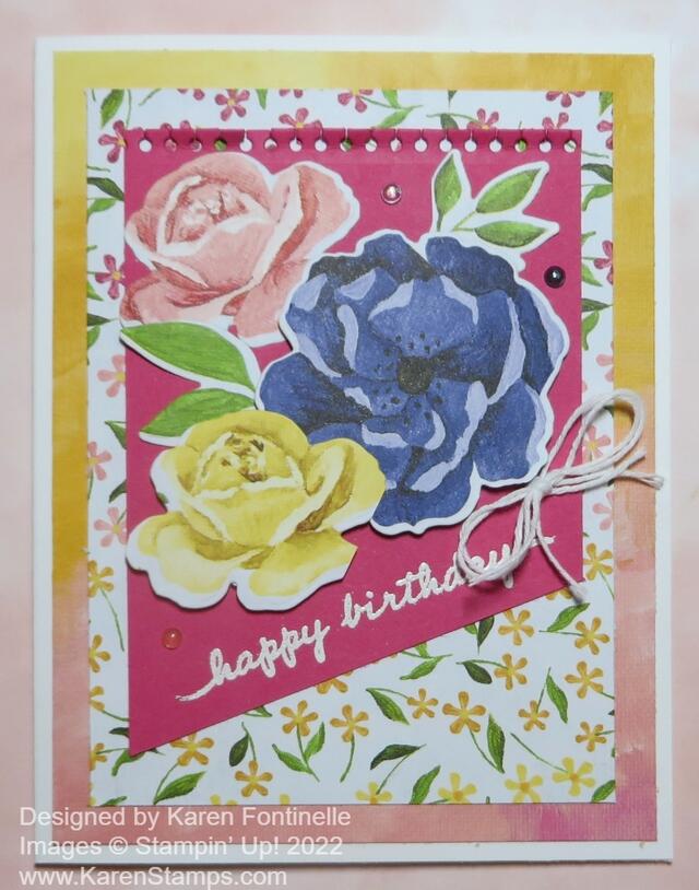 Hues of Happiness Birthday Card