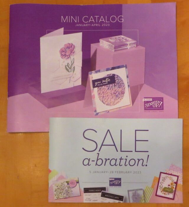 Stampin' Up! Spring Mini Catalog and Sale-A-Bration