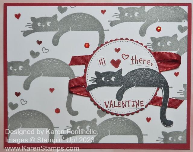 Love Cats Valentine Card