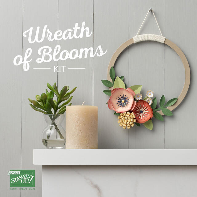 Wreath of Blooms Kit Collection photo