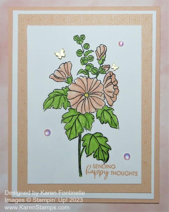 Beautifully Happy Floral Card