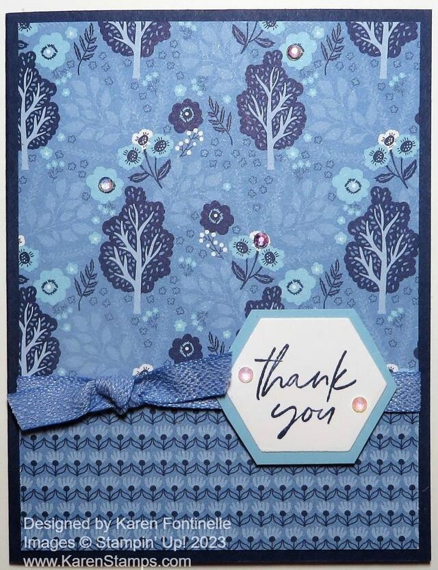 Countryside Inn Thank You Card