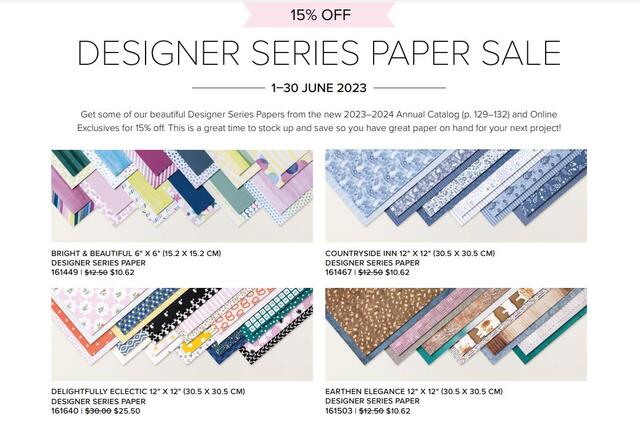 Designer Paper Sale Flyer 1