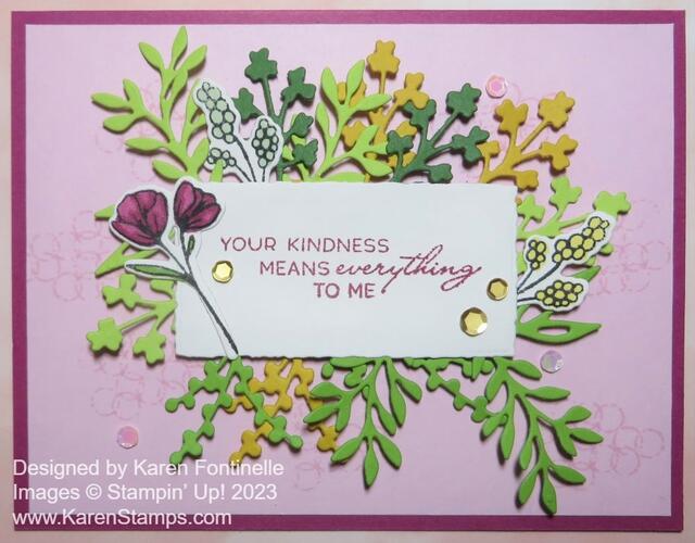 Timeless Arrangements Kindness Card