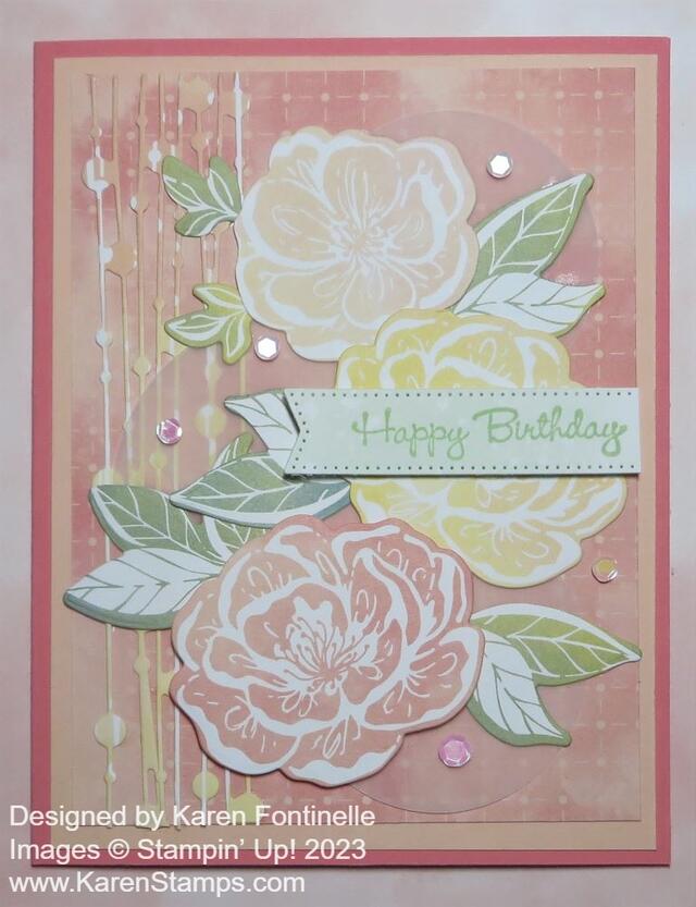 Hello, Irresistible Floral Birthday Card