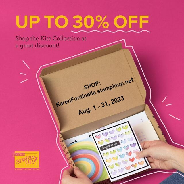 Kits Collection Sale Aug 2023 Pink Sq Ad info