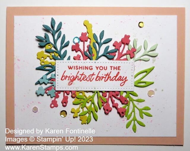 Timeless Arrangements Birthday Card