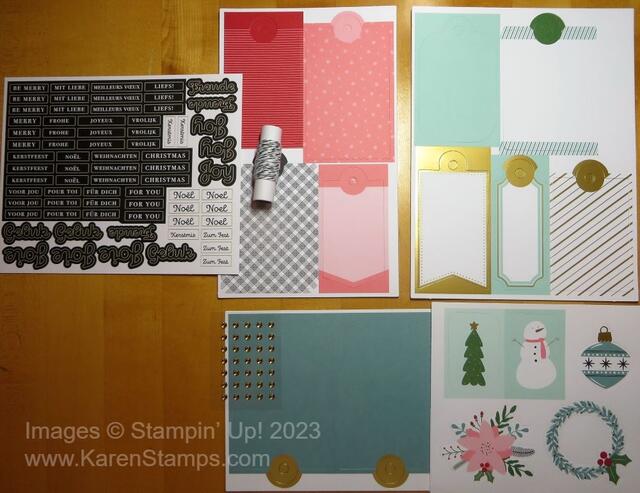 Kits Collection Festive Tags Kit Pieces