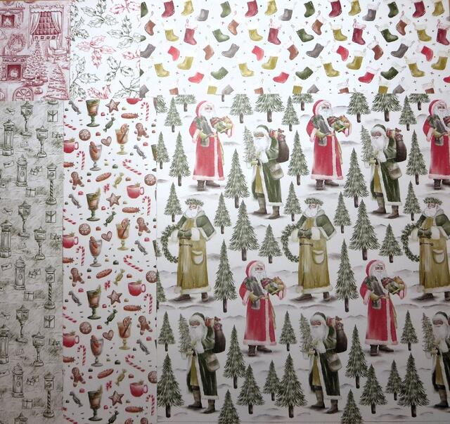 Traditions of St. Nick Designer Series Paper