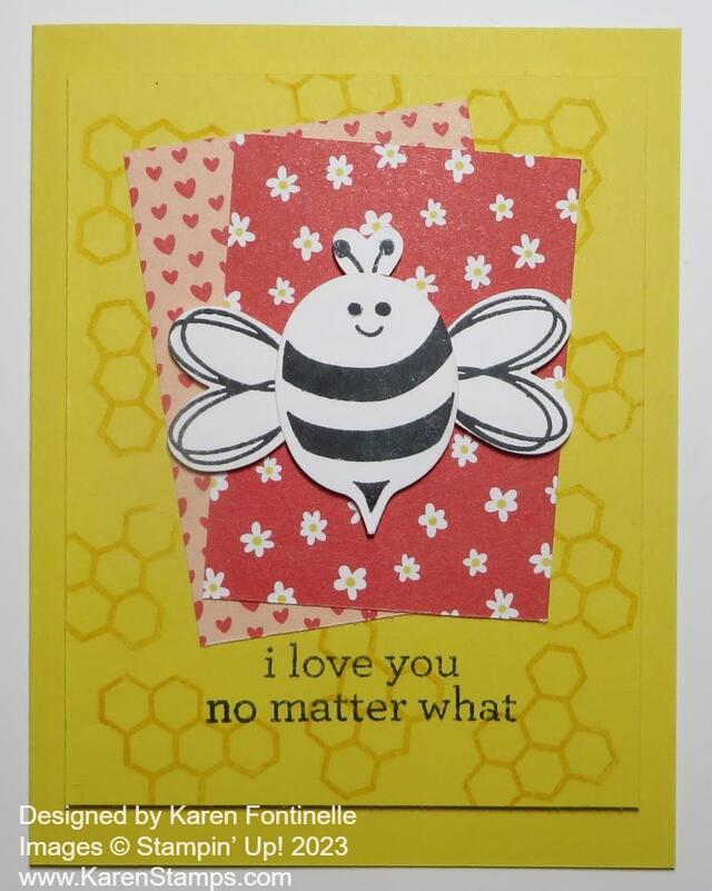 Bee Mine I Love You Card