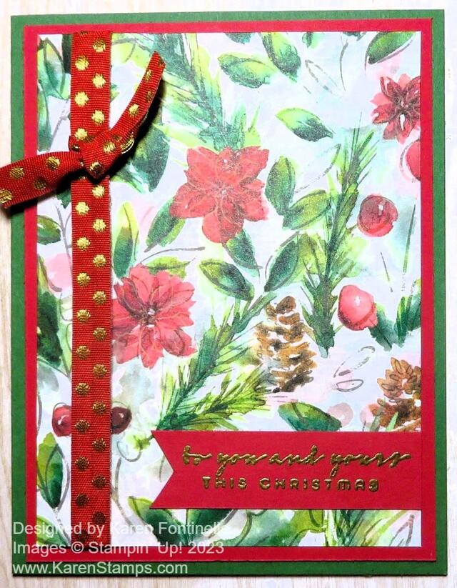 Easy Joy of Christmas Card
