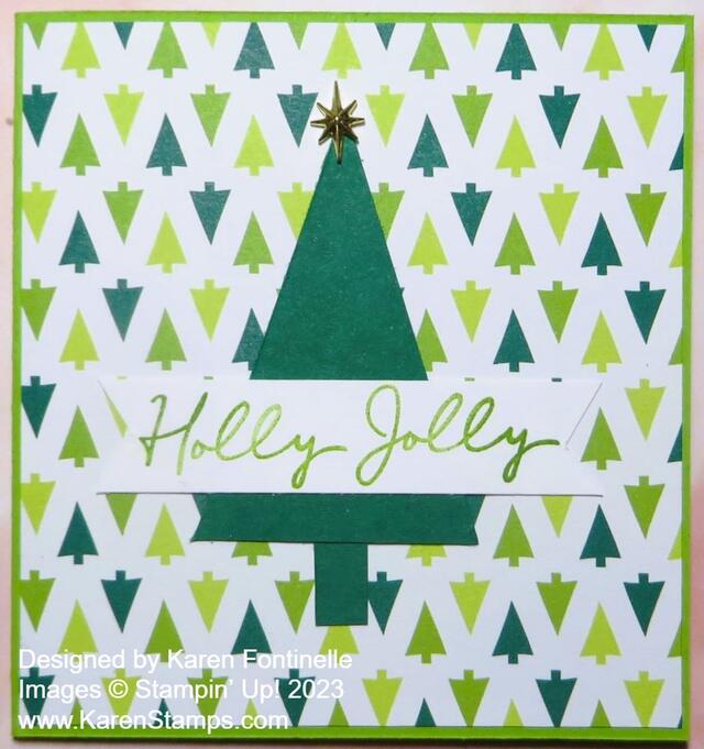 Merry Bold & Bright Christmas Gift Card Holder