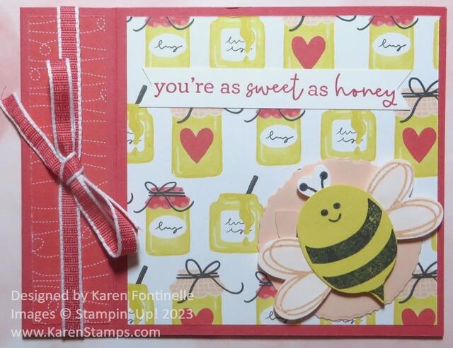Bee Mine Sweet As Honey Card