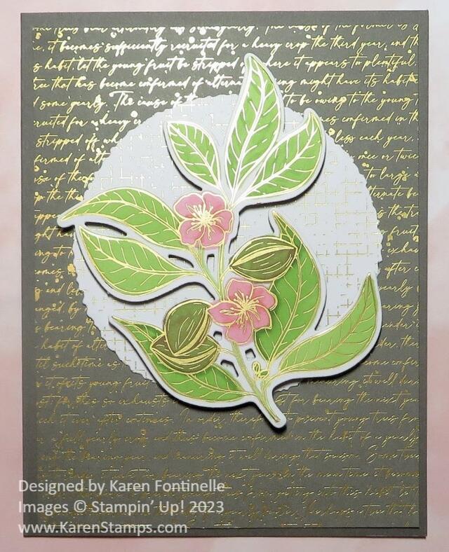 Nature's Sweetness Flowers and Foliage Card