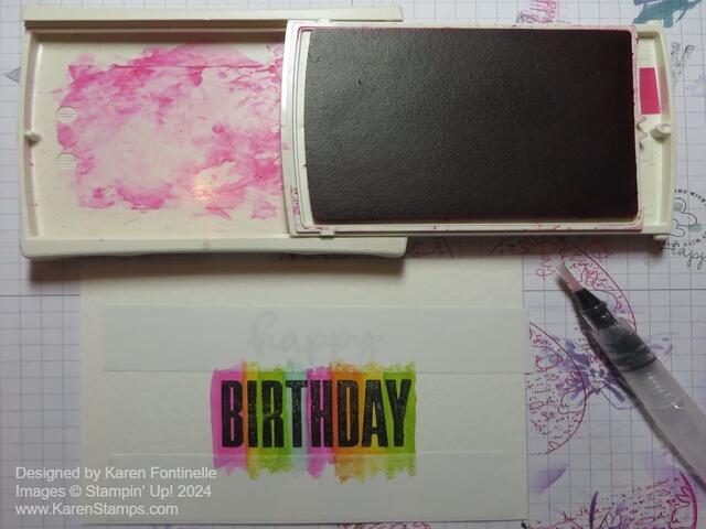 Biggest Wish Watercolor Birthday Card Painting