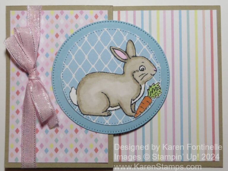 Easter card | Stamping With Karen