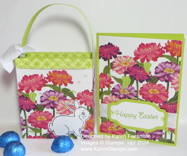 Easter Treat Bag and Card
