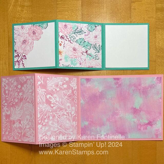 Double Z-Fold Unbounded Beauty Card