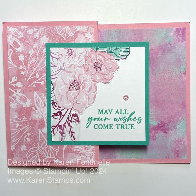 Unbounded Beauty Double Z-Fold Birthday Card