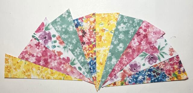 Bloom Impressions Sunburst Card assembly