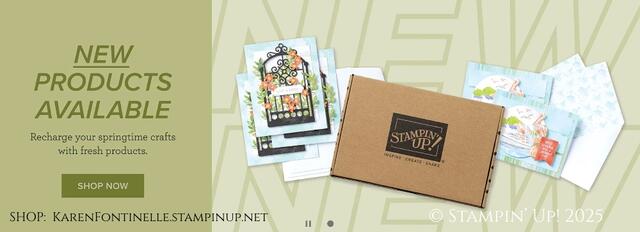 New Products March 2025 Banner Info