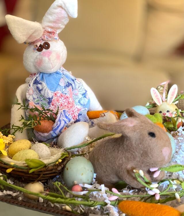Easter Bunny Tray