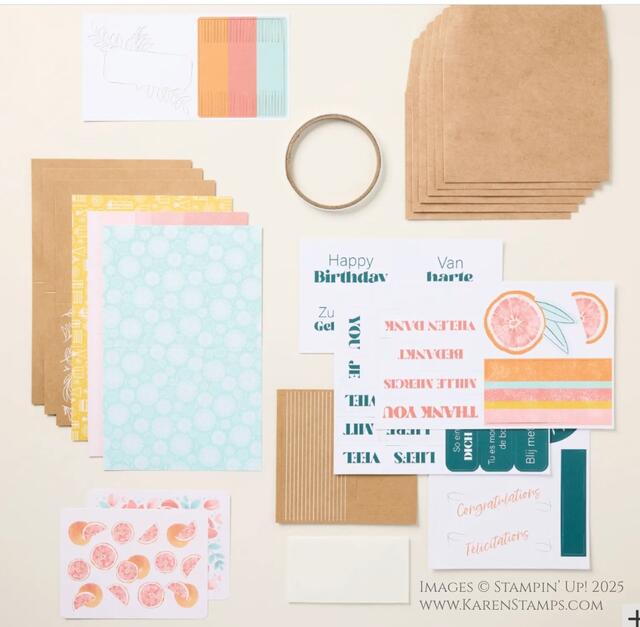 Essential Occasions Kit Contents