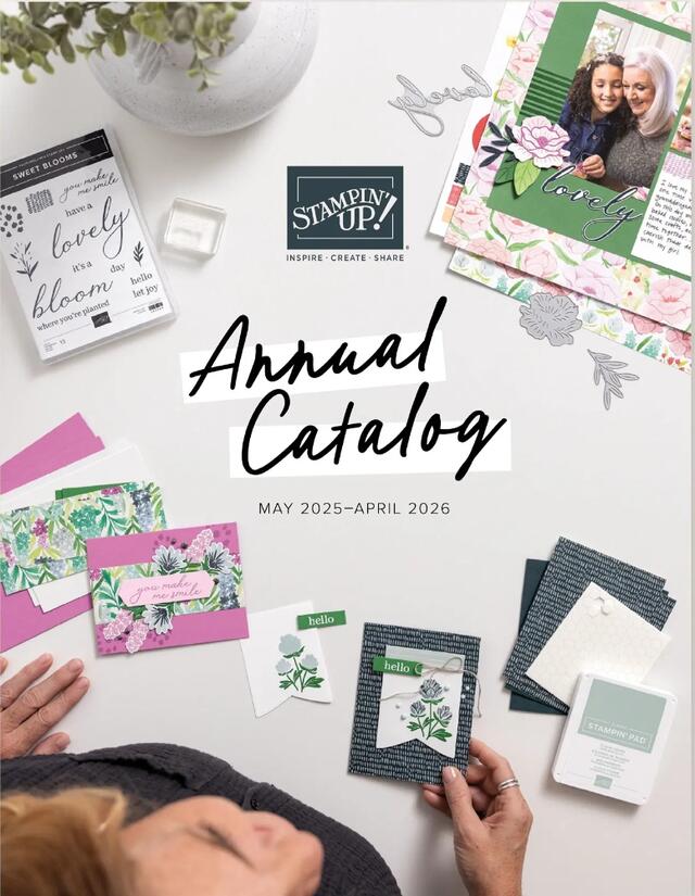 Stampin' Up! Annual Catalog Cover 2025-2026