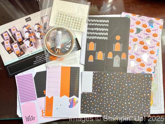 Sweet & Spooky Kit contents