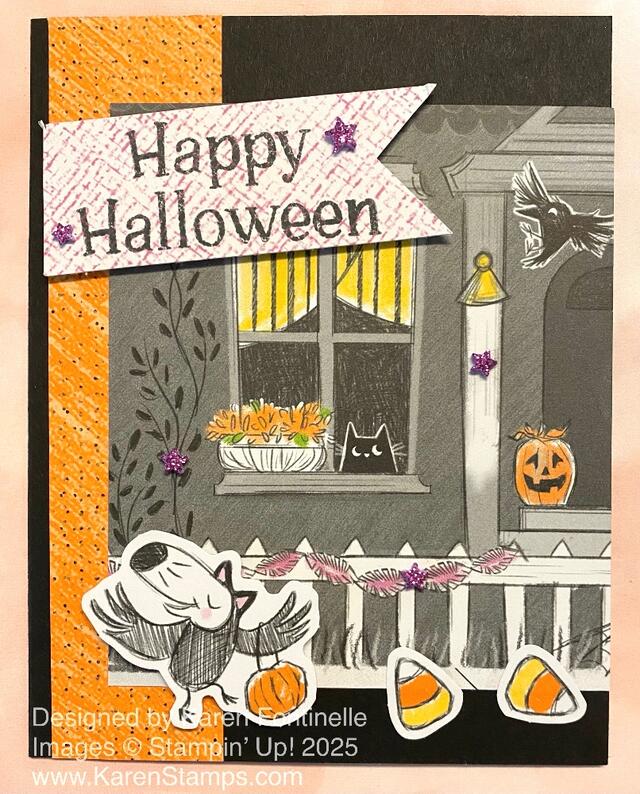 Spooky Sweet Happy Halloween Card