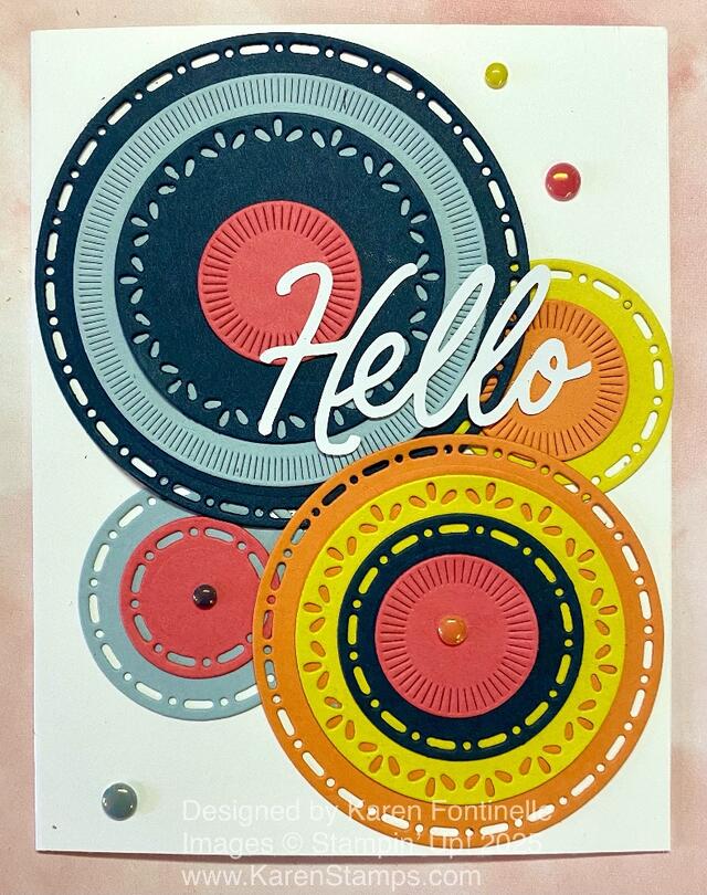 Spotlight On Nature In Colors Hello Card