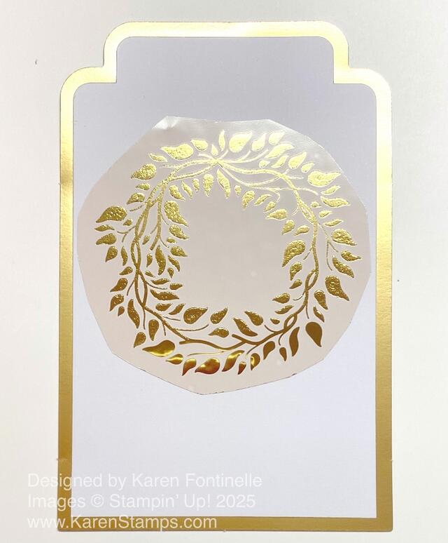 Metallic Rub-on Application