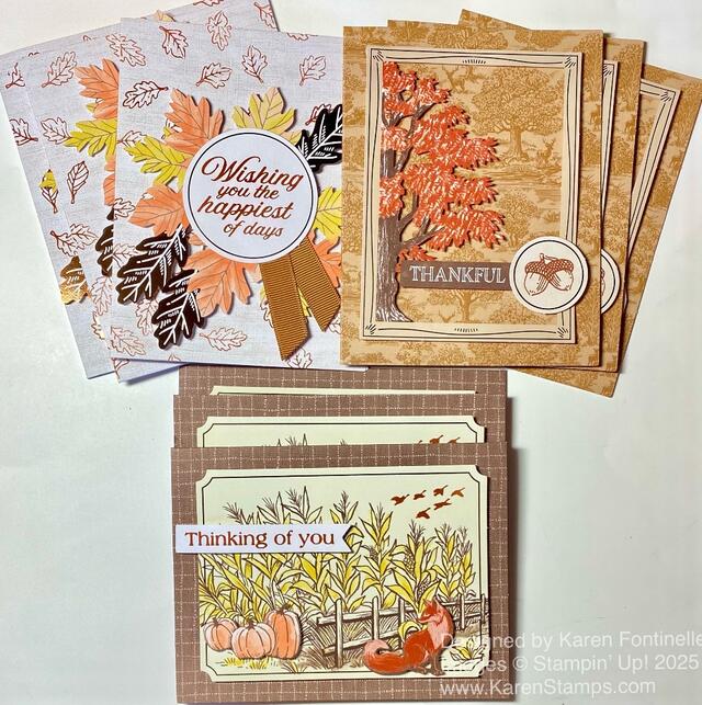 Paper Pumpkin Sept 2025 Cards