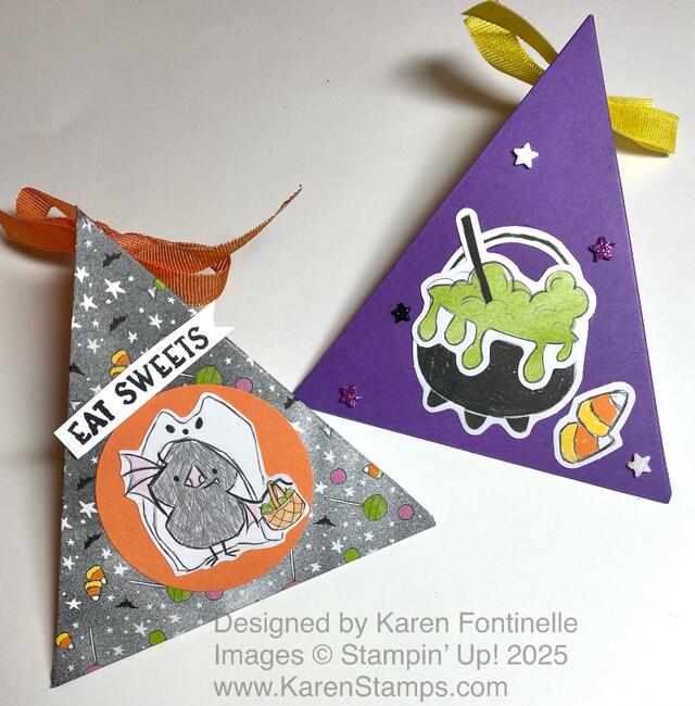 Halloween Triangle Boxes