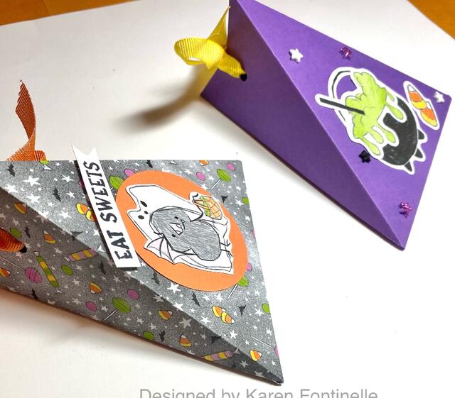 Halloween Triangle Boxes Sides