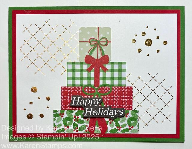 Christmas Tags & More Presents Card