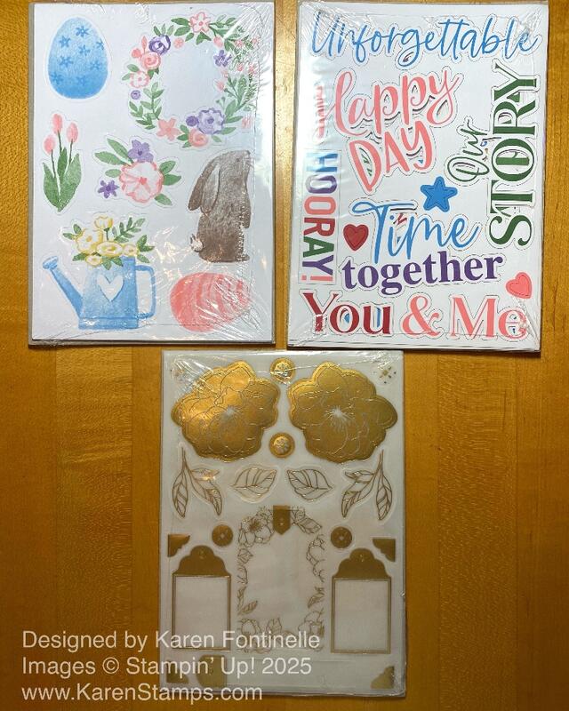 Spring Stamp Sets and Dies