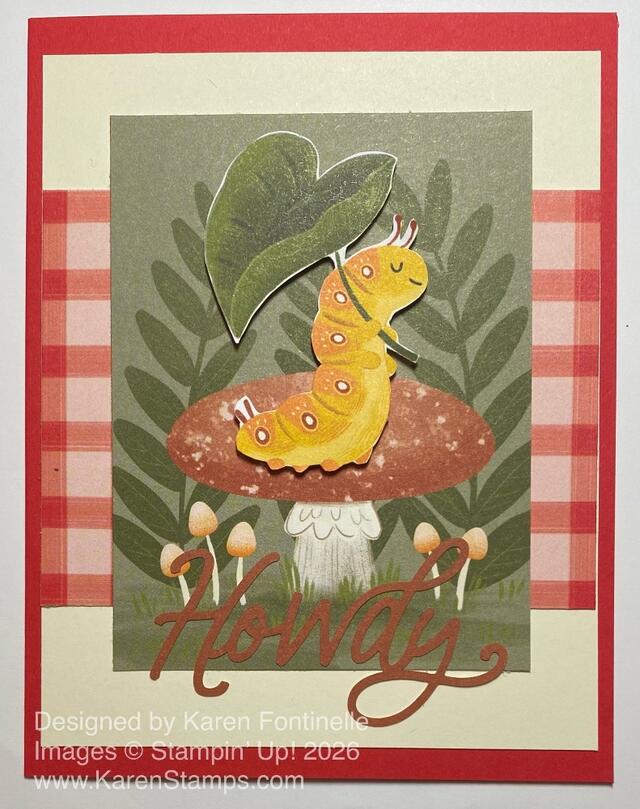 Cute As a Bug Howdy Card