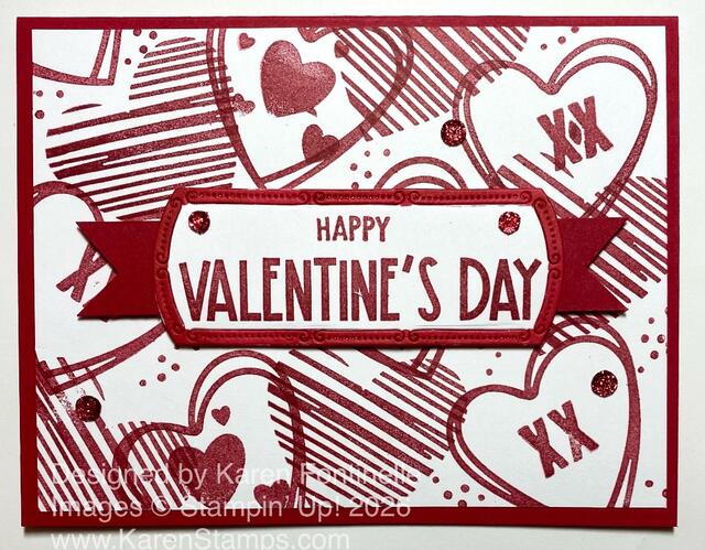 Monochromatic Endless Love Valentine