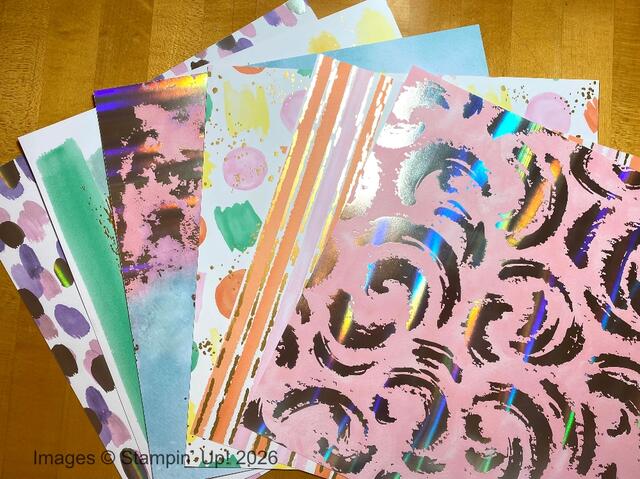 Splash of Sparkles Paper Foil Accents