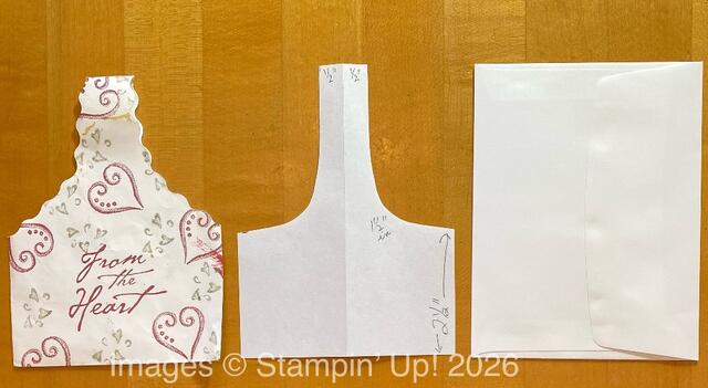 Envelope Valentine Treat Bag Pattern